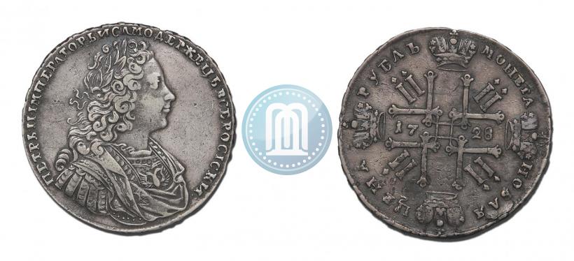 Picture 1 rouble 1728 year  "Type of 1728"