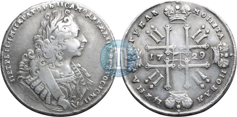 Picture 1 rouble 1729 year  "Type of 1729"