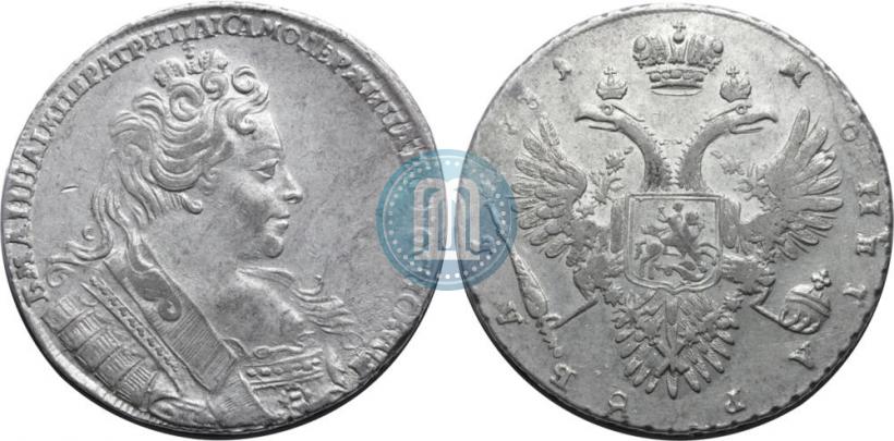 Picture 1 rouble 1732 year  