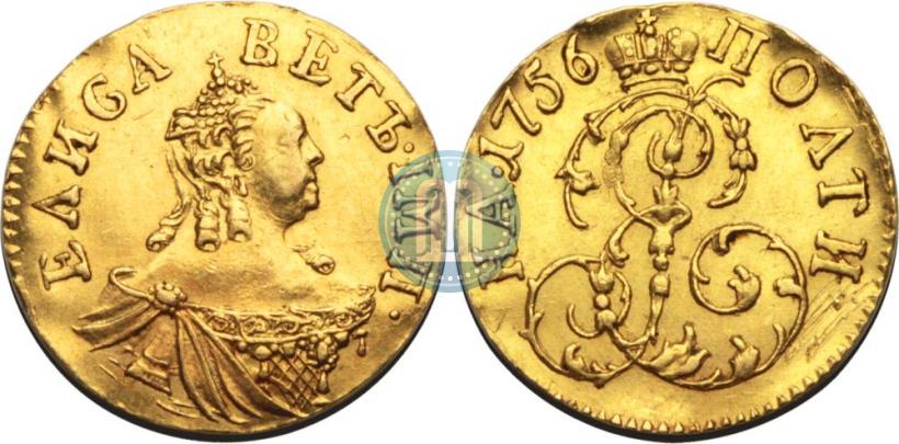 Picture Poltina 1756 year  