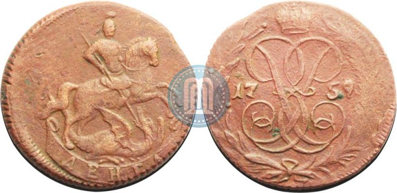 Фото Денга 1759 года  