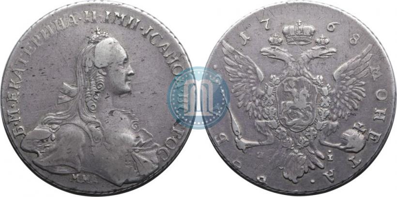 Picture 1 rouble 1768 year ММД-EI 