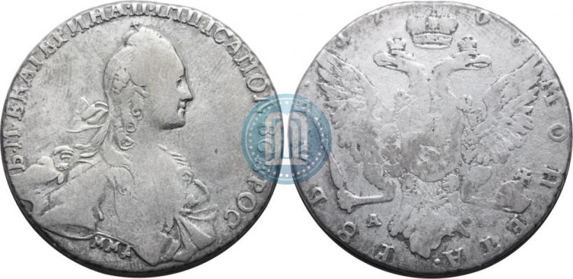 Picture 1 rouble 1768 year ММД-АШ 