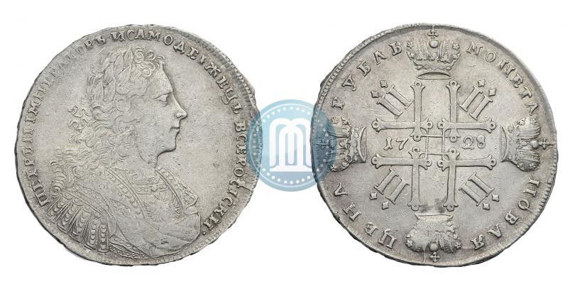 Фото 1 рубль 1728 года  "Тип 1728"
