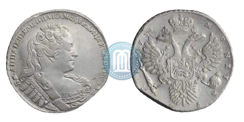 Picture 1 rouble 1730 year  
