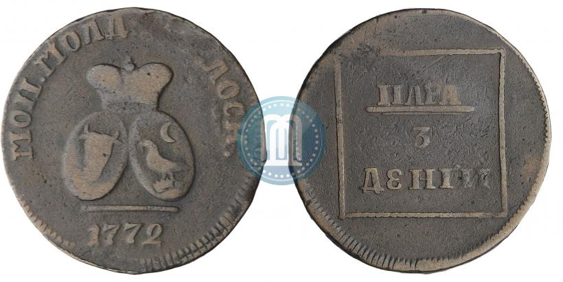 Picture Para - 3 dengas 1772 year  