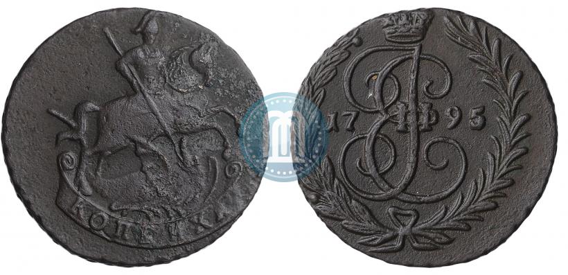 Фото 1 копейка 1795 года  