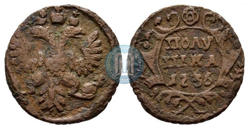 Picture Polushka 1736 year  