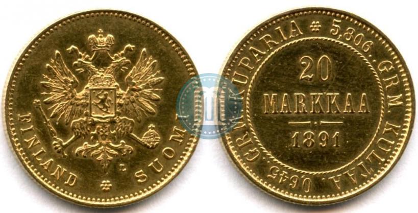 Фото 20 марок 1891 года L 