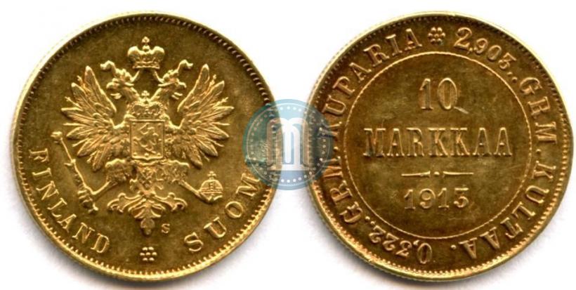 Фото 10 марок 1913 года S 