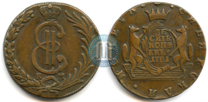 Фото 5 копеек 1769 года КМ 