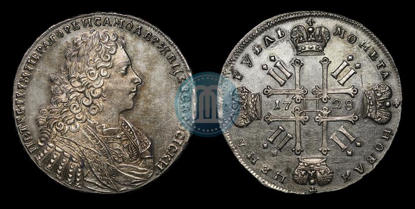 Picture 1 rouble 1728 year  "Type of 1728"