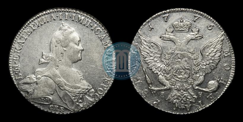 Picture 1 rouble 1776 year СПБ-ЯЧ 
