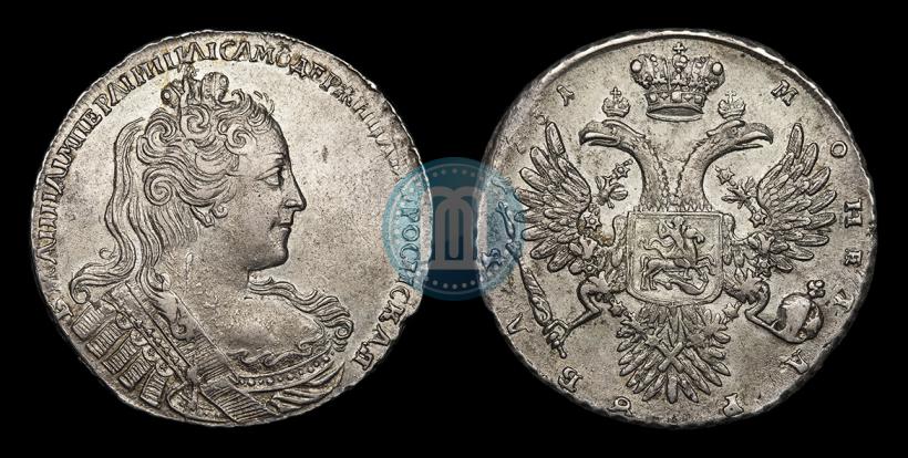 Picture 1 rouble 1731 year  