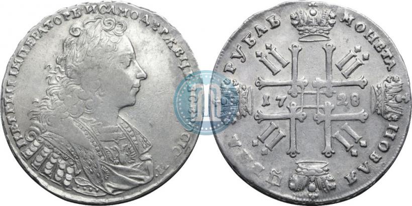 Picture 1 rouble 1728 year  "Type of 1728"