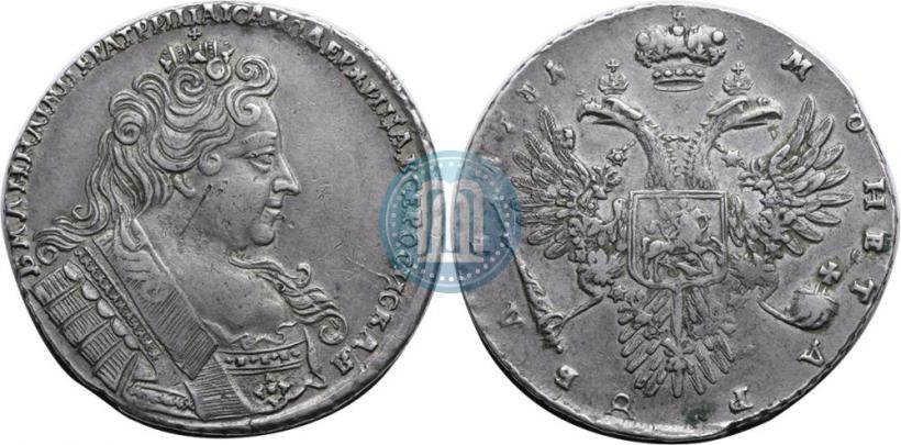 Фото 1 рубль 1732 года  