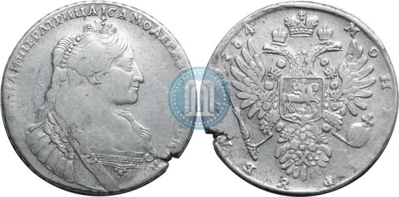 Picture 1 rouble 1734 year  "Type of 1735"