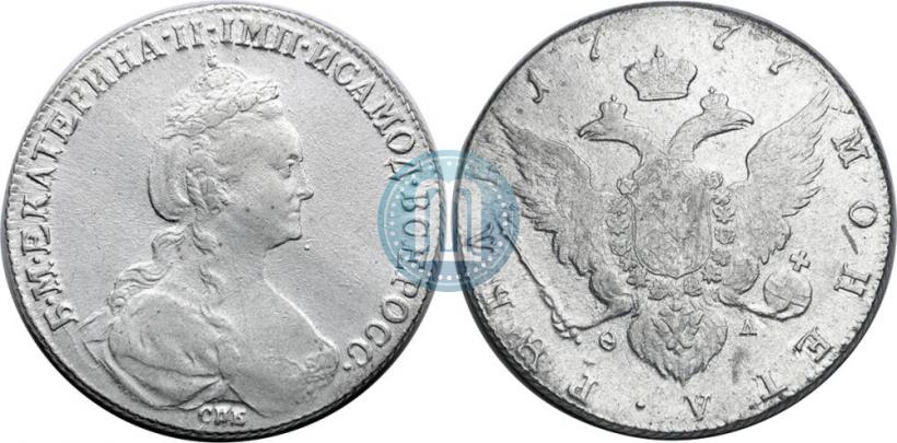 Picture 1 rouble 1777 year СПБ-ФЛ 