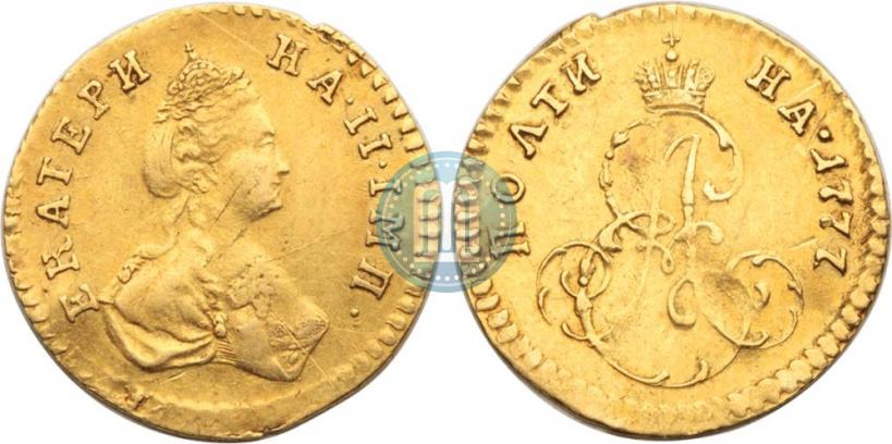 Фото Полтина 1777 года  
