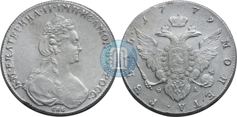 Picture 1 rouble 1779 year СПБ-ФЛ 