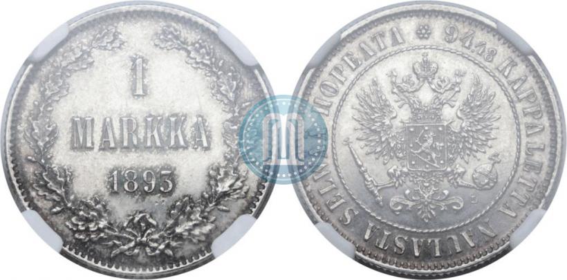 Picture 1 markka 1893 year L 
