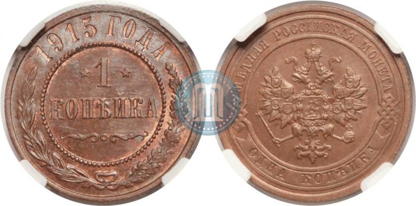 Фото 1 копейка 1915 года  