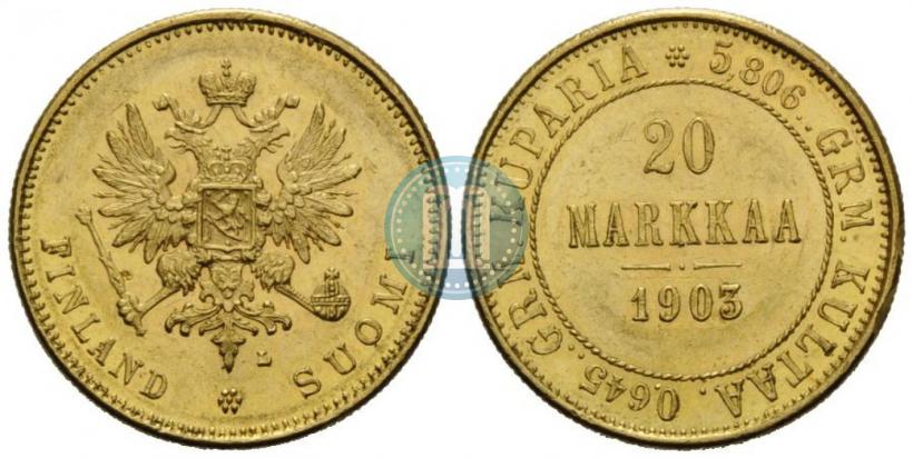 Фото 20 марок 1903 года L 