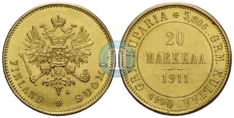 Фото 20 марок 1911 года L 