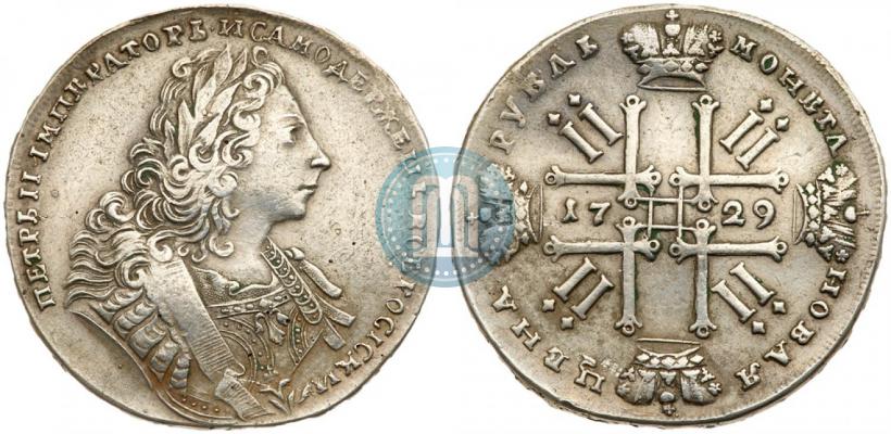 Picture 1 rouble 1729 year  "Type of 1729"
