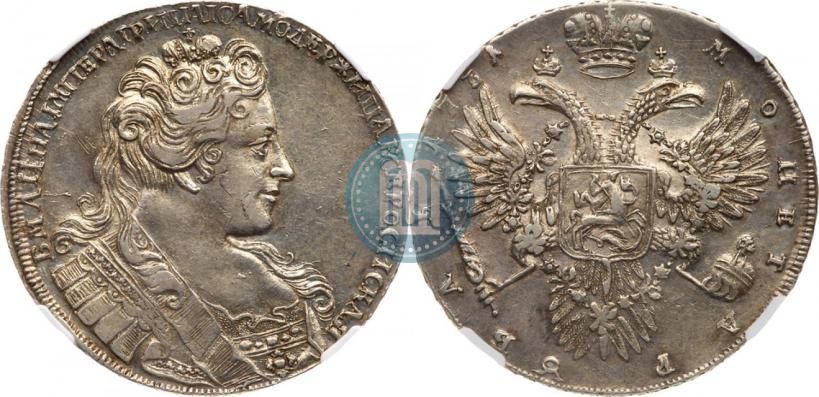 Picture 1 rouble 1731 year  