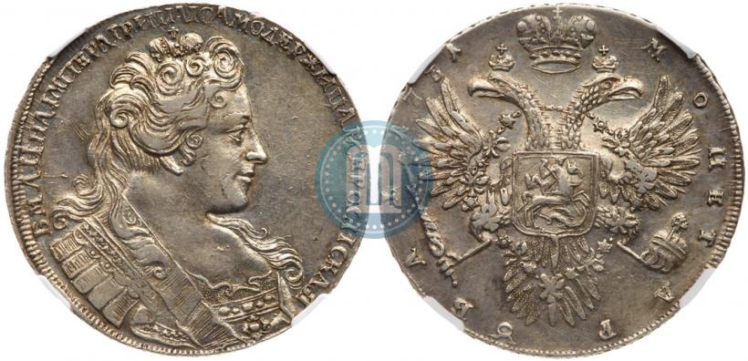 Picture 1 rouble 1731 year  