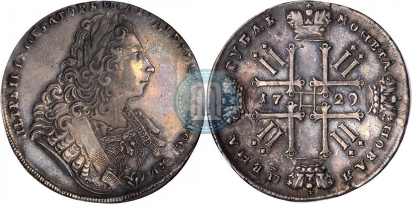 Picture 1 rouble 1729 year  "Type of 1729"