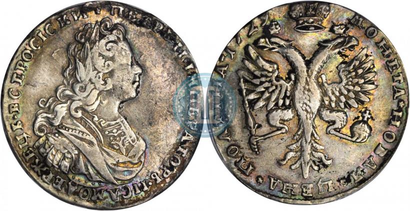 Picture Poltina 1729 year  