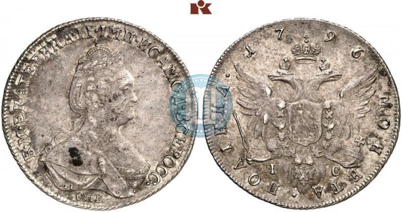 Picture Poltina 1796 year СПБ-IС 