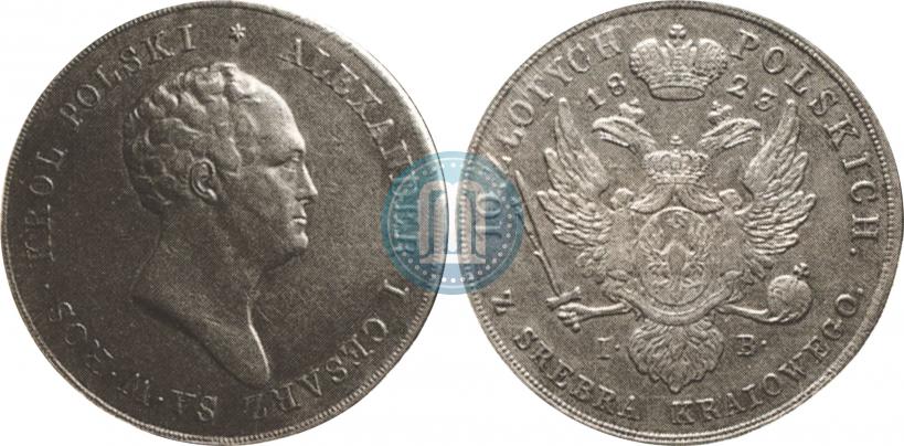 Picture 10 złotych 1823 year IB 