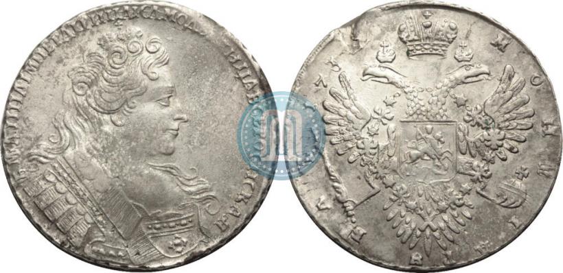 Фото 1 рубль 1732 года  
