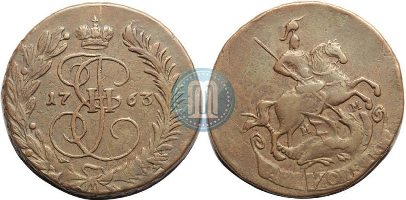Picture 2 kopecks 1763 year ММ 