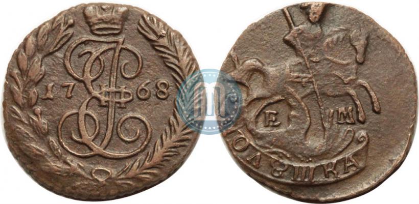 Picture Polushka 1768 year ЕМ 