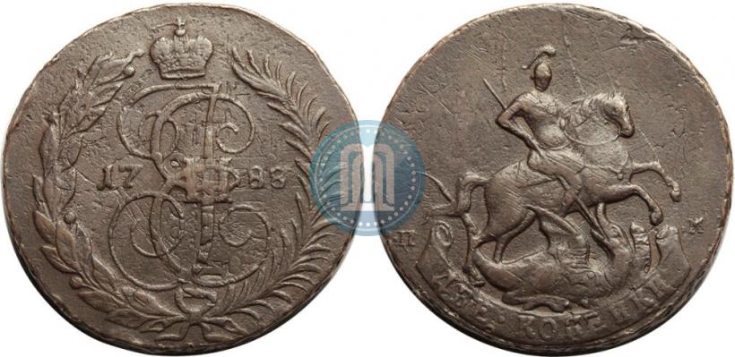 Фото 2 копейки 1788 года СПМ 