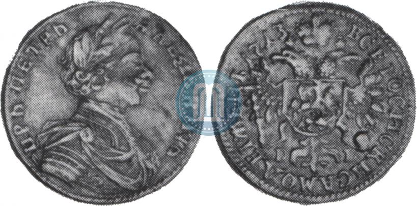 Фото 1 червонец 1713 года D-L 