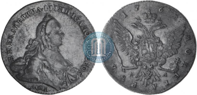 Picture 1 rouble 1762 year ММД-ДМ 