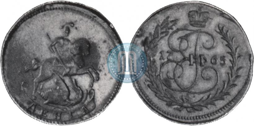 Фото Денга 1765 года  