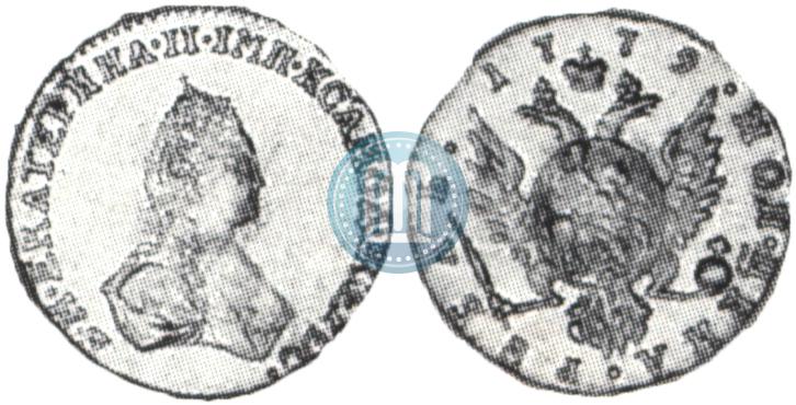 Фото 1 рубль 1779 года  