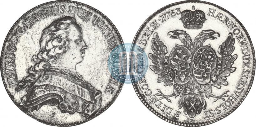 Picture Thaler 1753 year P "Albertusthaler"