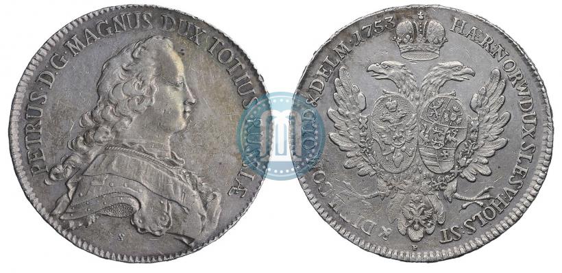 Picture Thaler 1753 year P "Albertusthaler"