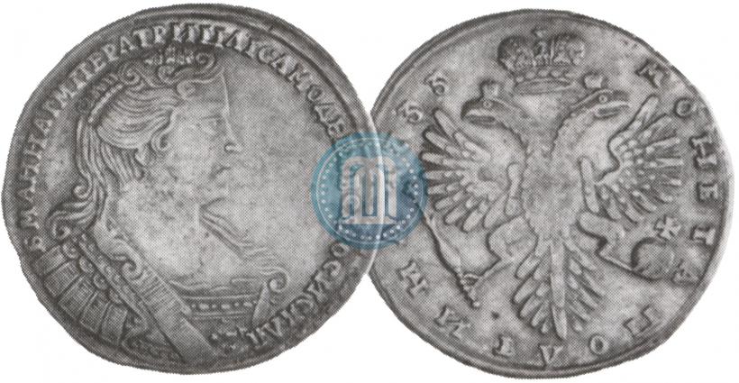 Picture Poltina 1733 year  