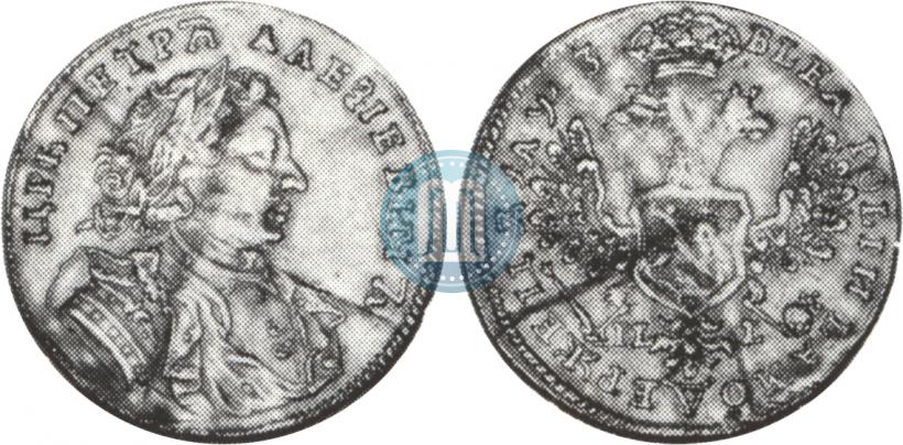 Фото 1 червонец 1707 года IL-L 