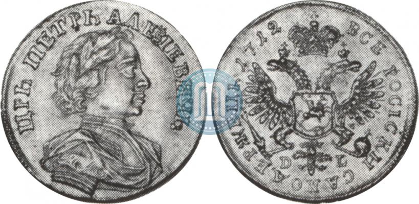 Picture 1 ducat 1712 year D-L 