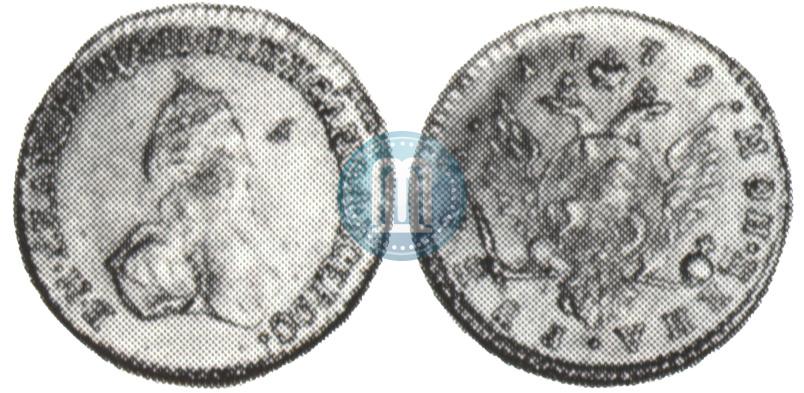 Фото 1 рубль 1779 года  
