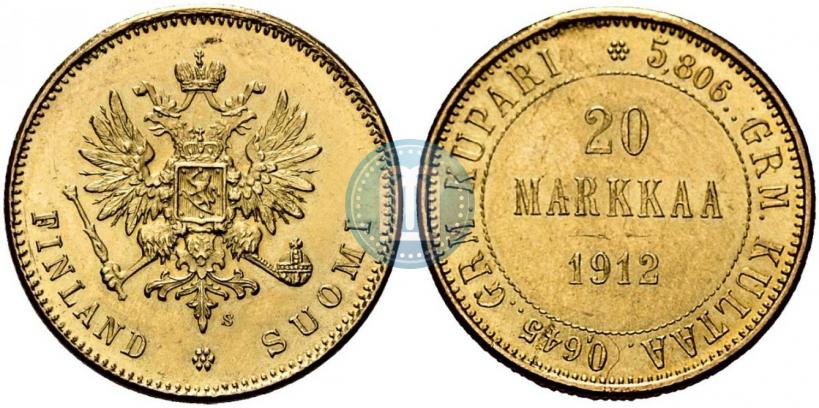 Фото 20 марок 1912 года S 